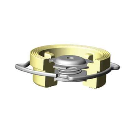 CA7441-0032 Клапан обратный осевой межфланцевый корпус латунь, диск нерж сталь, PN16 | Центр водоснабжения
