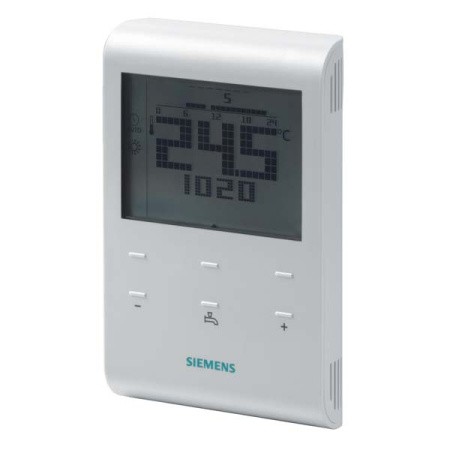 Термостат комнатный системы отопления, 3В Siemens RDE100.1DHW | Центр водоснабжения