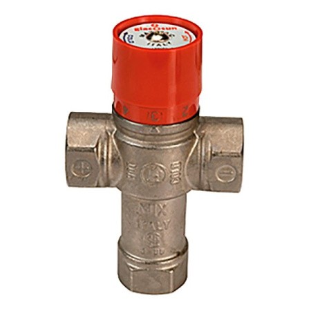 Смесительный термостатический клапан Giacomini R156, 1" Kvs 2,2 38-60С | Центр водоснабжения