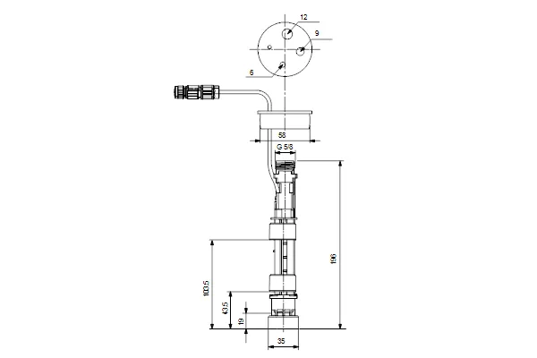 Приёмный клапан FV-2L-G5/8 PE/V,E/C U2  | Центр водоснабжения