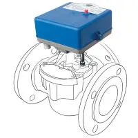 Электропривод поворотный MUT M1000 3-х точечный, 60сек, DN65-DN125  | Центр водоснабжения