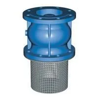 CC3241-0125 Клапан обратный осевой донный фланцевый корпус латунь, диск чугун, PN16  | Центр водоснабжения