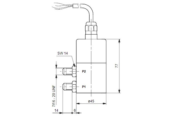 Датчик перепада давления DPI 0-1,0 bar  | Центр водоснабжения
