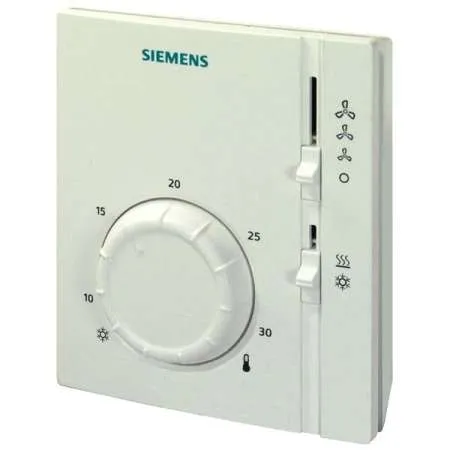 Термостат электромеханический комнатный для 4-трубных фэнкойлов, нагрев/охлаждение Siemens RAB31 | Центр водоснабжения
