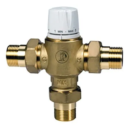 Смесительный термостатический клапан Giacomini R156-2, 1" Kvs 5 30-65С | Центр водоснабжения