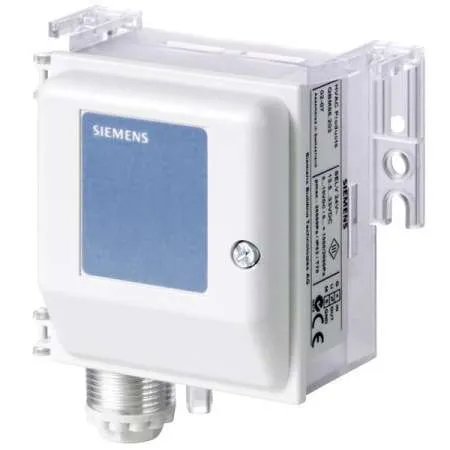 Датчик перепада давления 0…1000 PA, 0…1500 PA, 0…3000 PA Siemens QBM2030-30 | Центр водоснабжения