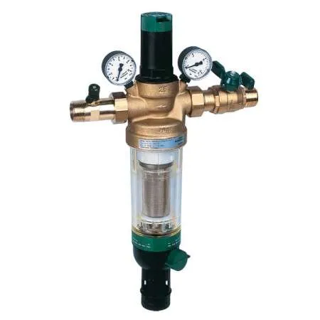 HS10S-11/4AA Фильтр комбинированный сетчатый с обратной промывкой для воды | Центр водоснабжения